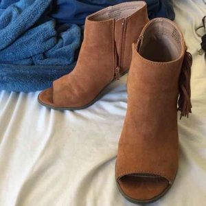 Open Toe Booties